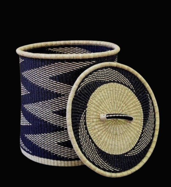 “Shop the Best Bolga Baskets: Handmade from Elephant Grass in Ghana”
