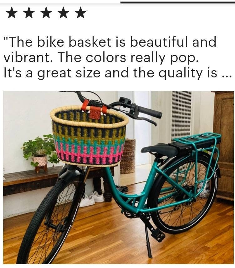 Bolga Basket, Bicycle Basket